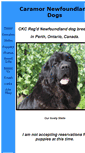 Mobile Screenshot of newfoundlanddog.ca